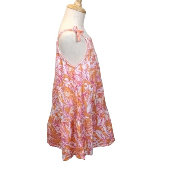 Cat & Jack Girls Tropical Floral Sundress Size 4T Party Beach Casual Summer - Picture 5 of 9